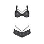 PASSION ECO COLLECTION DROSERA BIKINI 2 PIECE SET BLACK 