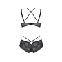 PASSION ECO COLLECTION DROSERA BIKINI 2 PIECE SET BLACK 