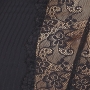 PASSION ZOJA CHEMISE AND THONG BLACK