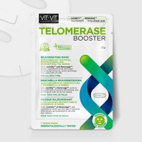 MASQUE EN TISSU POUR LE VISAGE TELOMERASE BOOSTER VIT VIT COSMETICS 20GR