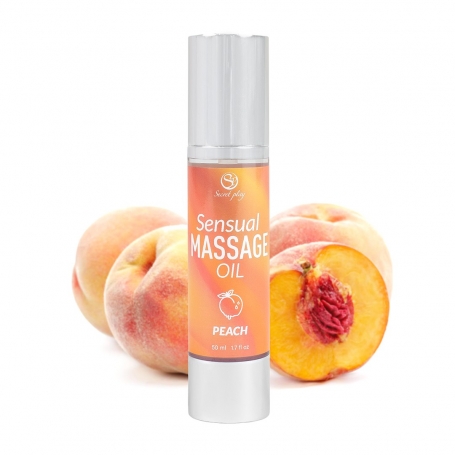 ACEITE DE MASAJE AROMA MELOCOTÓN 50 ML SECRET PLAY
