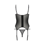ECO PASSION VARELLA CORSET AND THONG BLACK