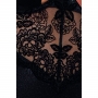 CORSET ET STRING TONYA NOIR PASSION
