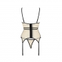 CORSET ET STRING SERARA BEIGE PASSION