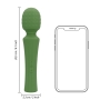 MASSAJADOR POWERFUL WAND VIBRATOR VERDE LOVELINE