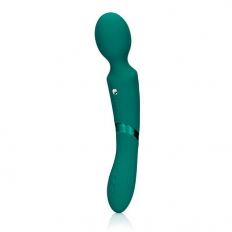 LOVELINE DOUBLE-SIDED VIBRATING WAND GREEN GABLE