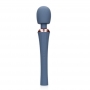 LOVELINE POWERFUL WAND VIBRATOR WITH STILL HANDLE BLUE NOVA