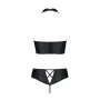 ENSEMBLE 2 PIÈCES NANCY BIKINI NOIR TAILLE REINE PASSION