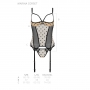CORSÉ Y TANGA MARINA BEIGE DEVIL COLLECTION PASSION