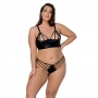 PASSION MALWIA BIKINI 2 PIECE SET BLACK QUEEN SIZE
