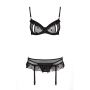 ENSEMBLE 3 PIÈCES LOVELIA NOIR PASSION