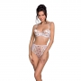 ENSEMBLE 2 PIÈCES LOVELIA BIKINI BLANC PASSION