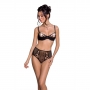 PASSION LOVELIA BIKINI 2 PEACE SET BLACK