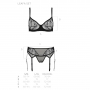 CONJUNTO DE 3 PIEZAS LEAFA NEGRO ECO COLLECTION PASSION