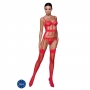 CORSÉ Y TANGA KYOUKA ROJO DEVIL COLLECTION PASSION