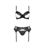 CONJUNTO DE 3 PIEZAS KERRIA NEGRO ECO COLLECTION PASSION