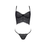 CONJUNTO DE 2 PEÇAS KERRIA PRETO ECO COLLECTION PASSION