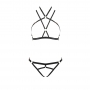 CONJUNTO DE 2 PIEZAS KELIS NEGRO DEVIL COLLECTION PASSION