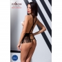 CONJUNTO DE 2 PIEZZAS INDRA NEGRO DEVIL COLLECTION PASSION