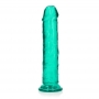GODE STRAIGHT REALISTIC CRYSTAL CLEAR 9 /23 CM VERT REALROCK