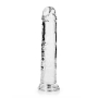 REALROCK STRAIGHT REALISTIC DILDO WITH SUCTION CUP 8 /20 CM TRANSPARENT 