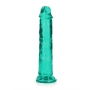 REALROCK STRAIGHT REALISTIC DILDO WITH SUCTION CUP 7 /18 CM GREEN
