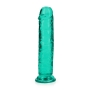 GODE STRAIGHT REALISTIC CRYSTAL CLEAR 7 /18 CM VERT REALROCK