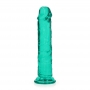 GODE STRAIGHT REALISTIC CRYSTAL CLEAR 7 /18 CM VERT REALROCK