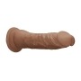 REALROCK DONG WITHOUT TESTICLES TAN 8 /20 CM