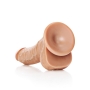 DILDO REALISTA COM TESTÍCULOS CURVED 8 /20.5 CM REALROCK