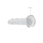 DILDO NON-REALISTIC CRYSTAL CLEAR 7 /17 CM REALROCK