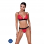CONJUNTO DE 2 PEÇAS GLAMISS VERMELHO/PRETO PASSION