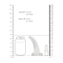GODE NON-REALISTIC CRYSTAL CLEAR 5 /11,5 CM REALROCK