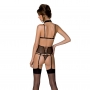CORSÉ Y TANGA DOMINICA NEGRO DEVIL COLLECTION PASSION