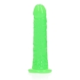 DILDO SLIM REALISTIC GLOW IN THE DARK 6 /15.5 CM REALROCK