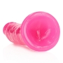 GODE SLIM REALISTIC GLOW IN THE DARK 8 /20 CM ROSE REALROCK