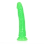 REALROCK SLIM REALISTIC DILDO WITH SUCTION CUP GLOW IN THE DARK 8'' /20 CM