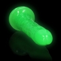 REALROCK SLIM REALISTIC DILDO WITH SUCTION CUP GLOW IN THE DARK 8'' /20 CM