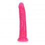 GODE SLIM REALISTIC GLOW IN THE DARK 7 /18 CM ROSE REALROCK