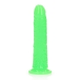 DILDO SLIM REALISTIC GLOW IN THE DARK 7 /18 CM REALROCK