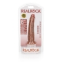 REALROCK SLIM REALISTIC DILDO WITH SUCTION CUP 6 /15.5 CM 