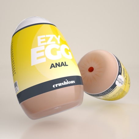 HUEVO MASTURBADOR EZY EGG ANAL CRUSHIOUS