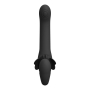 VIVE SATU PULSE-WAVE AND VIBRATING STRAPLESS STRAPON BLACK