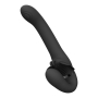 VIVE SATU PULSE-WAVE AND VIBRATING STRAPLESS STRAPON BLACK