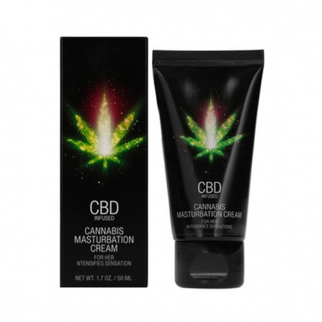 PHARMQUESTS CBD CANNABIS MASTURBATION CREAM FOR HER 2 FL OZ 50 ML