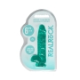 DILDO REALISTA CON TESTICULOS CRYSTAL CLEAR 6 /15 CM VERDE REALROCK