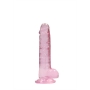 REALROCK REALISTIC DILDO WITH BALLS 7 /18 CM PINK
