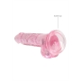 REALROCK REALISTIC DILDO WITH BALLS 7 /18 CM PINK