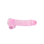 REALROCK REALISTIC DILDO WITH BALLS 9 /23 CM PINK 