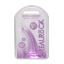DILDO NON-REALISTIC CRYSTAL CLEAR 5 /11,5 CM ROXO REALROCK